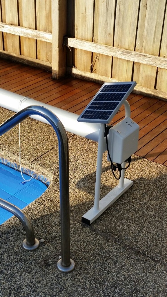 Daisy solar powered electric roller Daisy solar powered electric roller