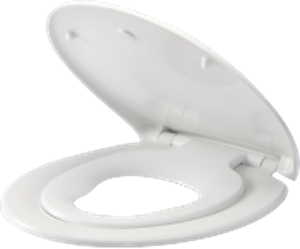 Family toilet seat