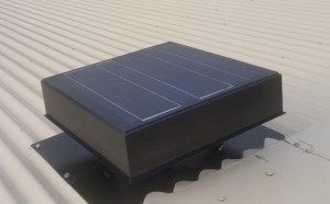 Solazone solar ventilator sv3200f-roof