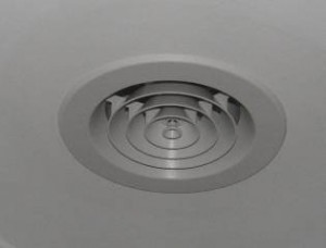 Adjustable ceiling vents 150mm - 300mm to ventilate the room Adjustable ceiling vents 150mm - 300mm to ventilate the room