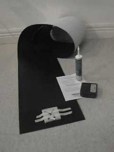 Flexible solar panels normal