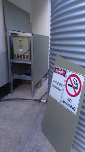 Highset battery box