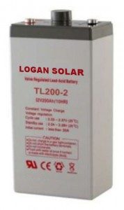 TL200-2 volt battery