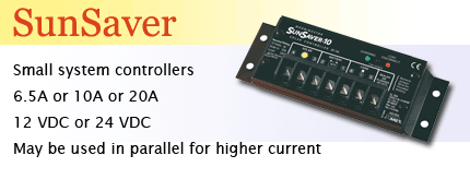 Sunsaver simple regulator