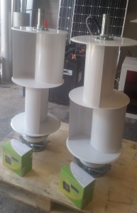 Q4 vertical axis wind generators ready for dispatch
