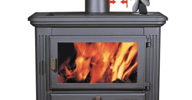 For maximum stove fan efficiency