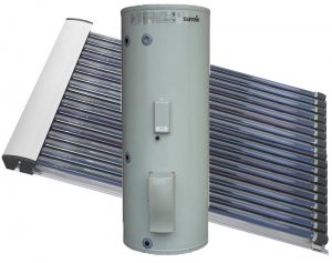 Sunrain Electric-Boost-Solar-with-Heat-Pipe