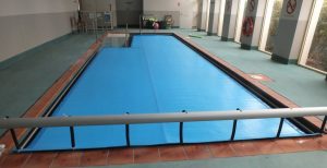 Thermal indoor pool blanket
