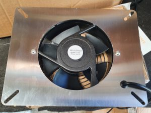 Solar 20-watt fan